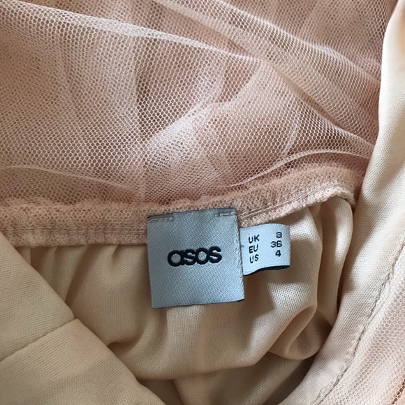 NWOT ASOS Ballerina Tulle Mesh Dress - Picture 5 of 5